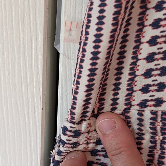 Geometric waist tie dress XL - Picture 6 of 8